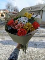 Букет "В крафте-23"