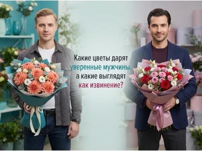 Какие цветы дарят уверенные мужчины, а какие выглядят как извинение?